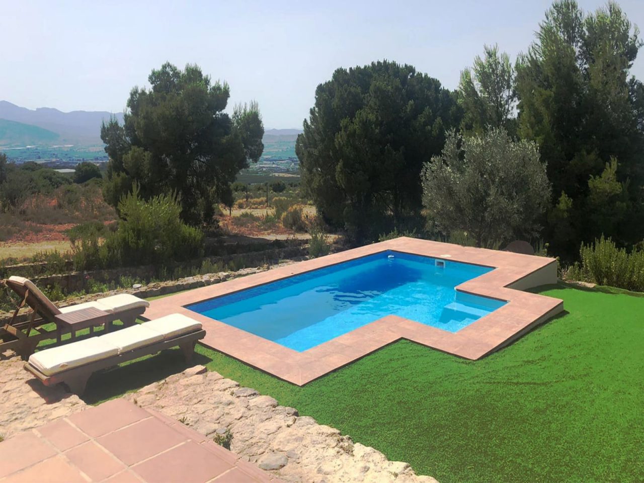 Piscina modelo Olimpia poliester