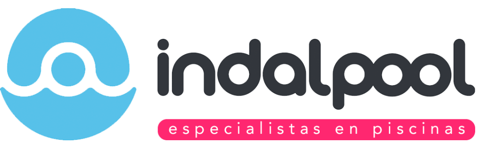 Logotipo Indalpool. Especialists en Piscinas.